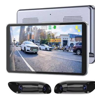 جودة  6 Inch CMS Electronic Rearview Mirror System with Dual Side View Cameras AHD 1080P HD and IP67 Waterproof for Truck Bus Van RV مصنع