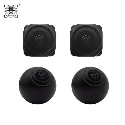 نظام كاميرا مركبة بانورامية 360 درجة 10 بوصات مع عرض محيطي ثلاثي الأبعاد 1080P تسجيل GPS و 4G / اتصال WiFi