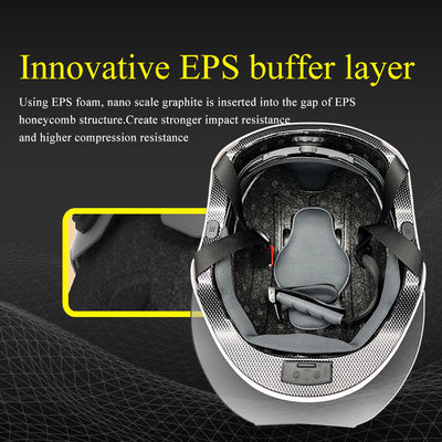 خوذة دراجة نارية خفيفة الوزن من ألياف الكربون - عالية الأداء وأنيقة