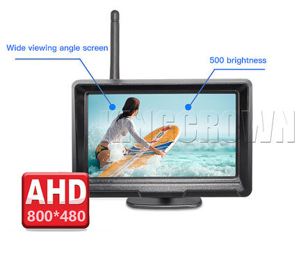 10-Inch AHD Monitor Wired Truck Camera System with 360° Surround View and Rear View for Heavy-Duty Vehicles