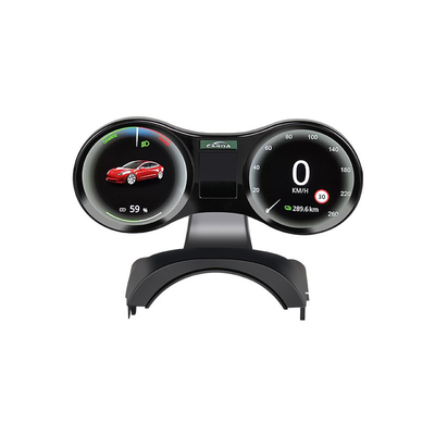 SUV Tesla Digital Dashboard OBD2 HUD شاشة عرض LCD متعددة المقاييس