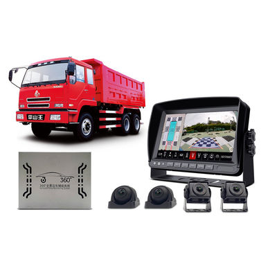 Complete Surveillance System for Large Trucks with 360 Degree Vision, SONY Sensor, AHD 1080P
