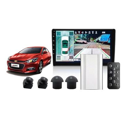 Complete 360° Vehicle Camera Kit with Real-Time Display and Enhanced Parking Safety