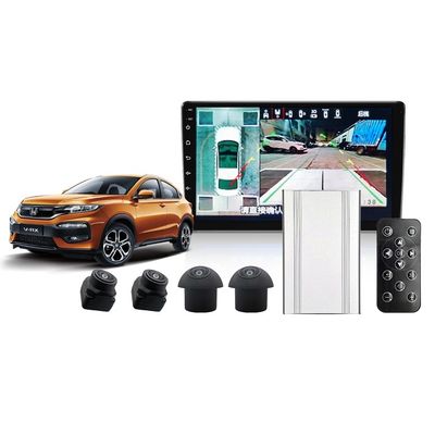 360° Car Rearview Camera System with AHD 1080P Imaging and Parking Sensors for Safety