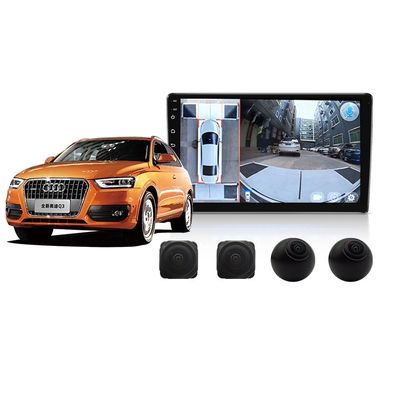 Smart 360° Car Camera System with All-in-One Monitor and Night Vision Cameras