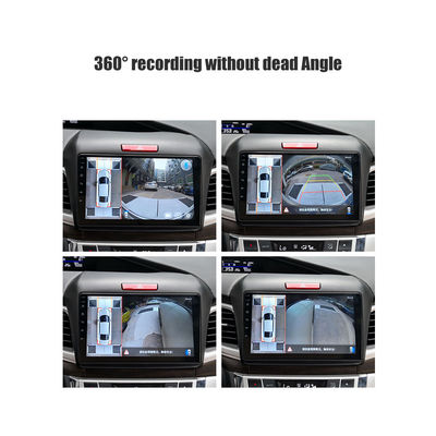 Bus 360-Degree Camera System with Bird's Eye View for Full Visibility for Enhanced Safety
