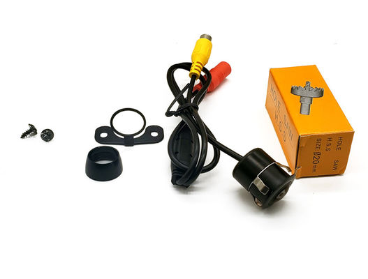 كاميرا العكسية للسيارة مع رؤية ليلية تصميم فلش مونت مع مجموعة التثبيت