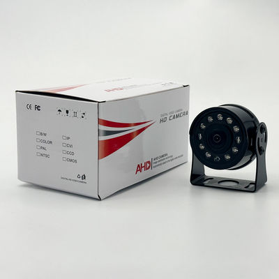 كاميرا احتياطية بـ 12 مصباح LED للسيارات والشاحنات مع رؤية ليلية ومساعدة في ركن السيارة ومقاومة للماء