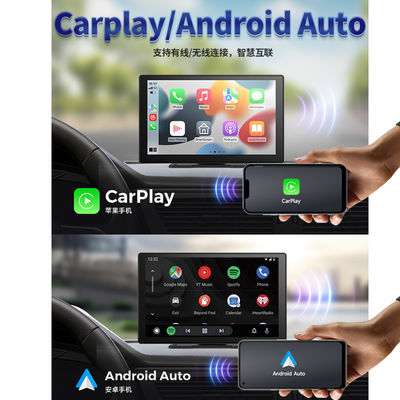 مسجل القيادة Carplay مع التقاط الفيديو بدقة عالية كاملة ودعم الملاحة Apple Android