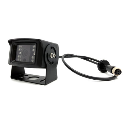10-Inch 4-Channel AHD AI Vehicle Monitor with Audio Alerts, Quad Split Screen and DVR Recording for Trucks, Buses and RVs