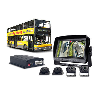 Heavy Duty Vehicle 360° Surround View Camera System with 10.1-Inch Display for Truck and Bus