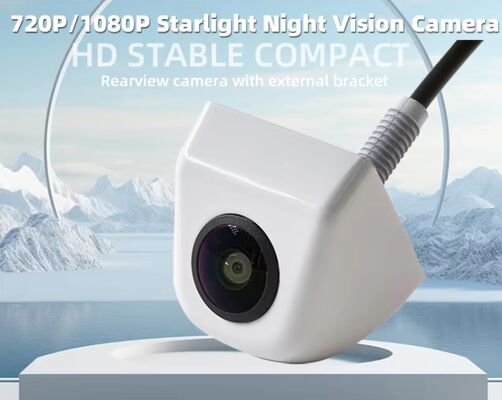 Universal 360° Wide-Angle Waterproof Car Backup Camera for Parking and Reversing Assistance