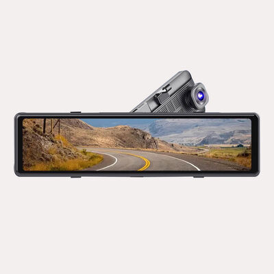 نظام مراقبة مرآة الرؤية الخلفية متعدد القنوات مع كاميرات أمامية وجانبية