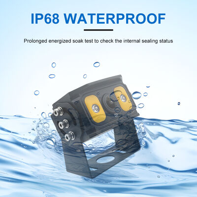 Industrial Grade Camera for Heavy Vehicles with AHD 720P 1080P Night Vision Waterproof Housing for Rear and Side Monitoring