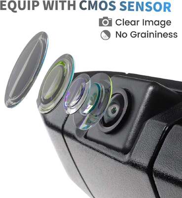 مقبض كاميرا الرجوع للخلف لشاحنة تويوتا تاكوما - سهولة التركيب والرؤية العمياء