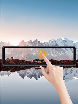 كاميرا سيارة بزاوية 360 درجة مع شاشة فائقة الوضوح للكشف عن النقاط العمياء والملاحة الآمنة