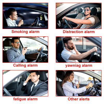 Hot Selling AI DMS Driver Monitoring Camera HD Night Vision Fatigue Drowsiness Distraction Detection System for Bus & Truck
