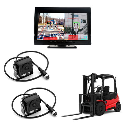 Tailored 4-Channel Camera System for Heavy Duty Vehicles with Parking Assistance and Real-Time Monitoring