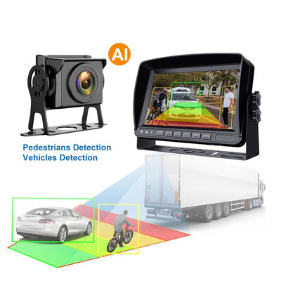 Heavy Duty Vehicle Camera System with 4-Channel Customizable Configuration for Enhanced Safety