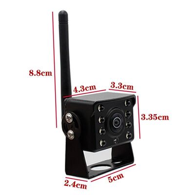 12‑24V Truck Universal WiFi Camera, Mobile Internet Bus Mounted Waterproof Wireless Cam, High‑Definition Infrared Night Vision for MAN