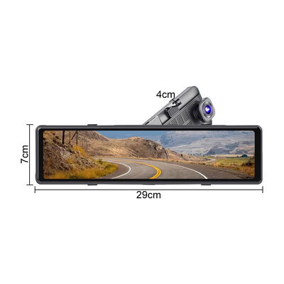 WIFI 4CH Rearview Mirror Dashcam, 11.26 Inch 1080P Car DVR with GPS & Night Vision for Toyota, OEM Available