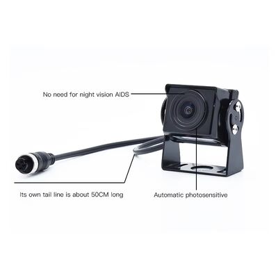 نظام AHD 1080P للنقطة العمياء للشاحنة مع رؤية ليلية تحت الأشعة تحت البنفسجية ونظام مراقبة المركبات المقاوم للماء IP68