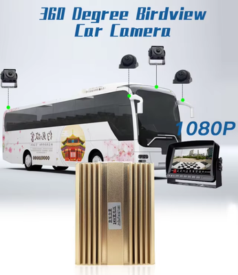 نظام كاميرا 360 درجة لمشاهدة الطيور مع IP67 مقاوم للماء HD 1080P و 170 درجة زاوية عرض واسعة للغاية لمراقبة بانورامية كاملة