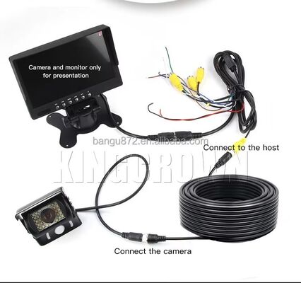 كابل 4PIN للاتصالات الطيرانية مع قلب النحاس النقي IP67 مقاوم للماء وتصميم مرن للكاميرات في المركبات