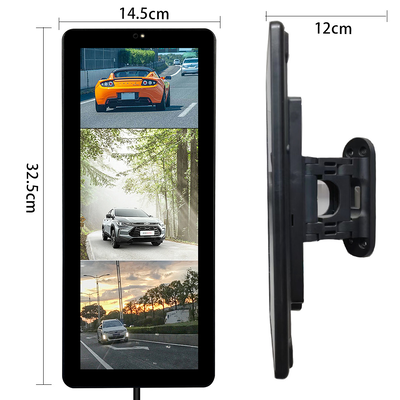 12.3 Inch Electronic Interior Installation Rear View Side Mirror Camera System MDVR Vehicle Reversing Aid System BSD