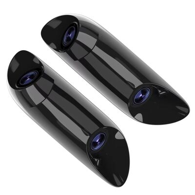 6 Inch CMS Electronic Rearview Mirror System with Dual Side View Cameras AHD 1080P HD and IP67 Waterproof for Truck Bus Van RV