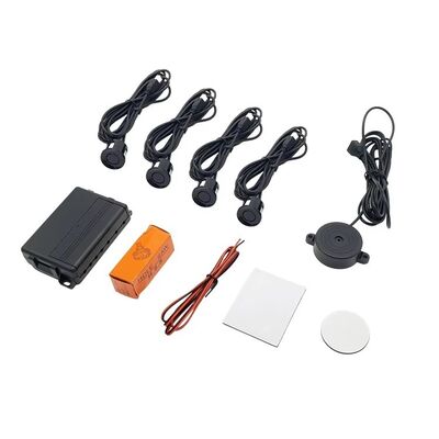 IP67 Waterproof 4-Sensor Reverse Parking Radar System with 0.3-2M Detection Distance for Cars and Trucks