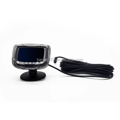 مجموعة رادار وقوف السيارات ذات 4 أجهزة استشعار، نظام عرض LCD مع تحذيرات مرئية وصوتية عن المسافة، OEM متوفرة